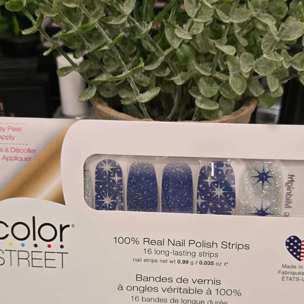 Color Street Winter Nail Design